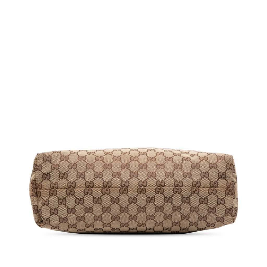 Gucci Medium GG Canvas Icon Bit Satchel - 3