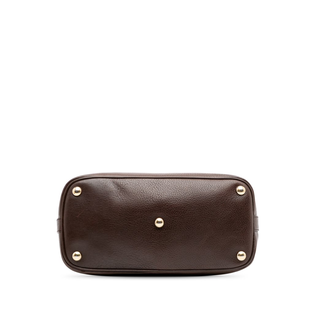 Gucci Medium GG Canvas Charm Dome Satchel - 3