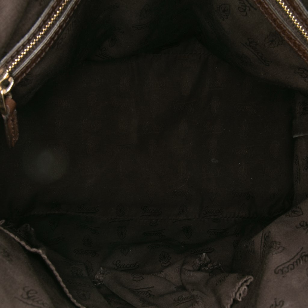 Gucci Medium GG Canvas Charm Dome Satchel - 4