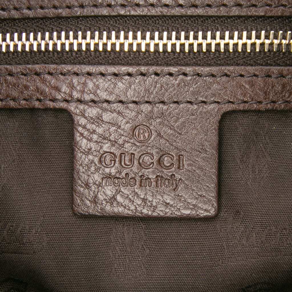 Gucci Medium GG Canvas Charm Dome Satchel - 5