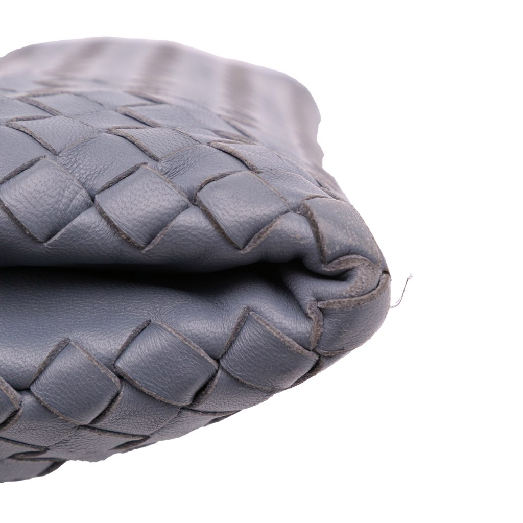 Bottega Veneta Nappa Intrecciato Double Zip Clutch - Image 13