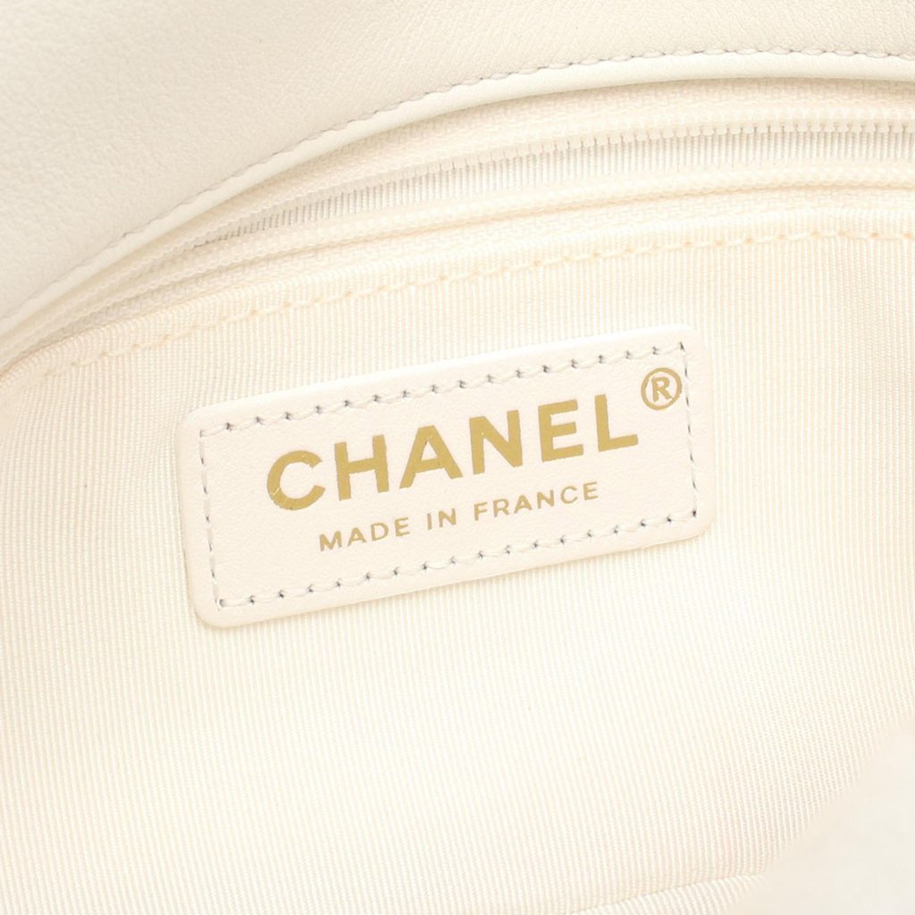 Chanel CC Quilted Shearling Padded Chain Flap - 4