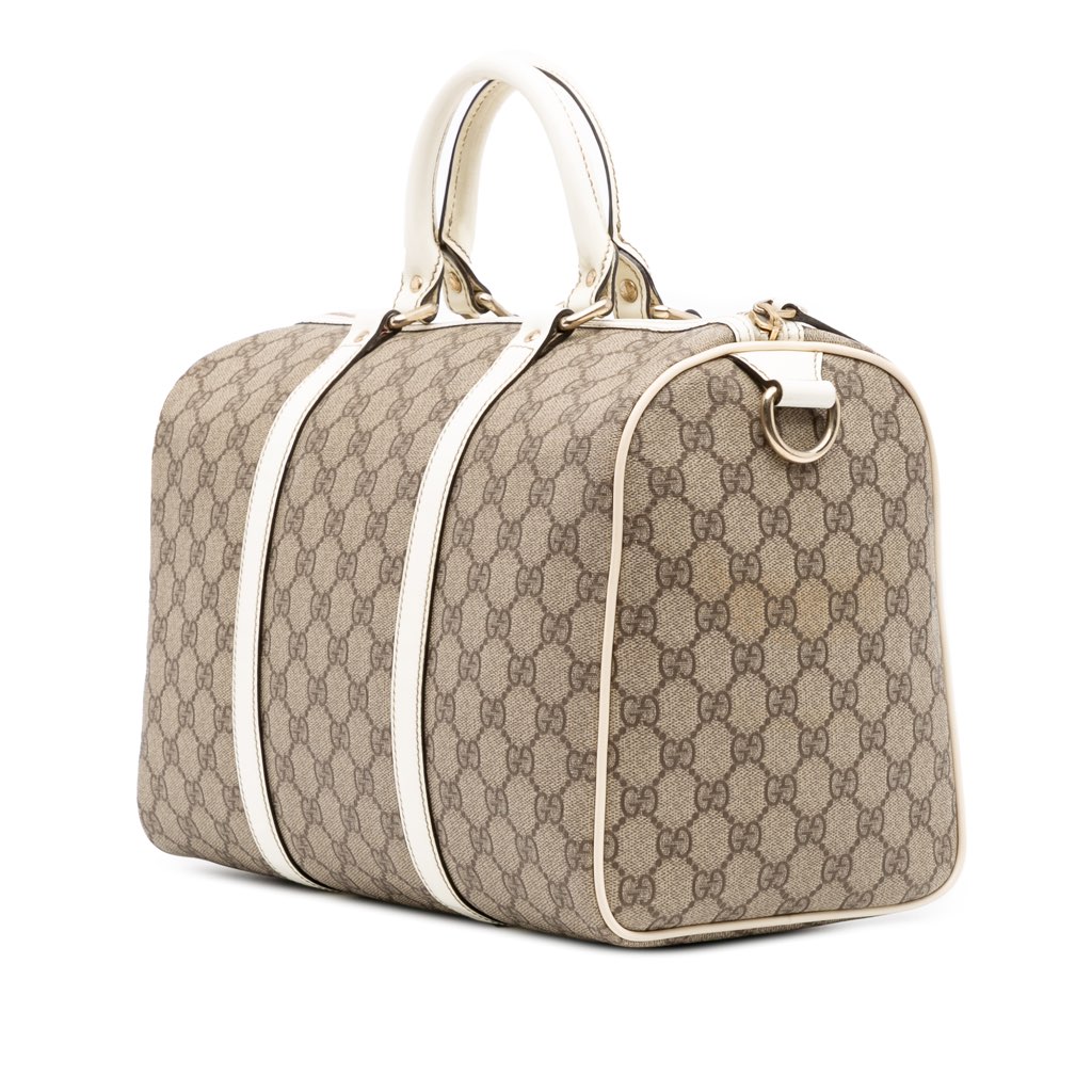 Gucci Medium GG Supreme Joy Boston Bag - 2