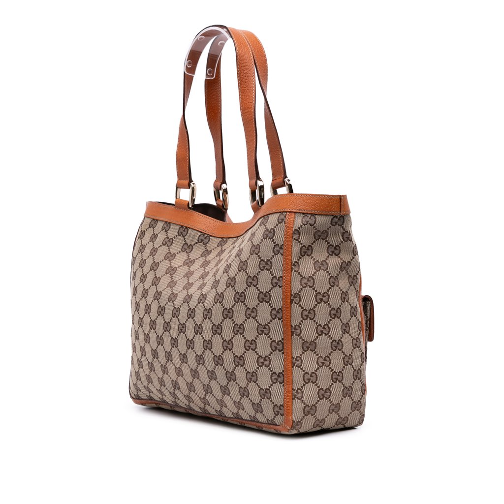 Gucci GG Canvas Abbey D Ring Pocket Tote - 2