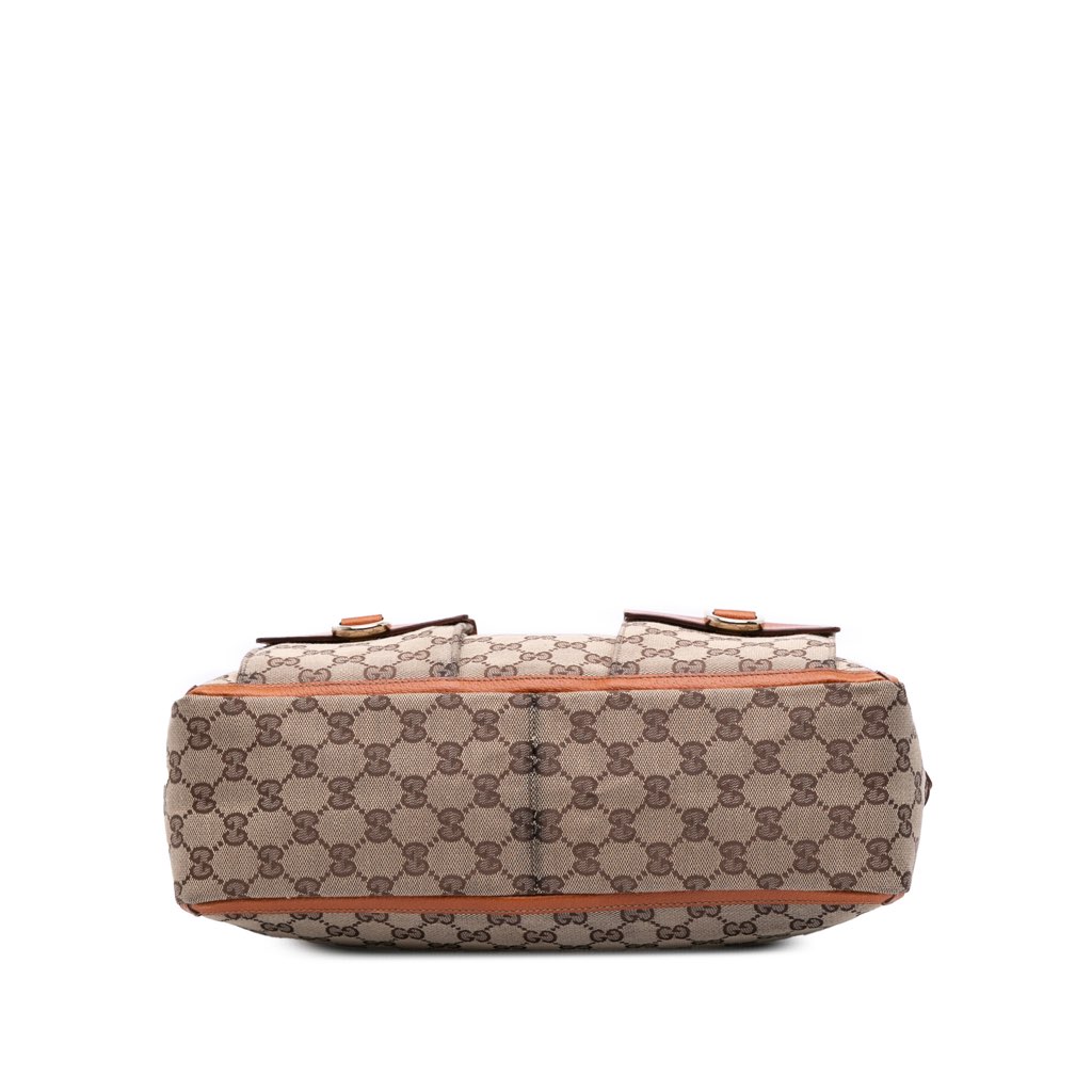 Gucci GG Canvas Abbey D Ring Pocket Tote - 3