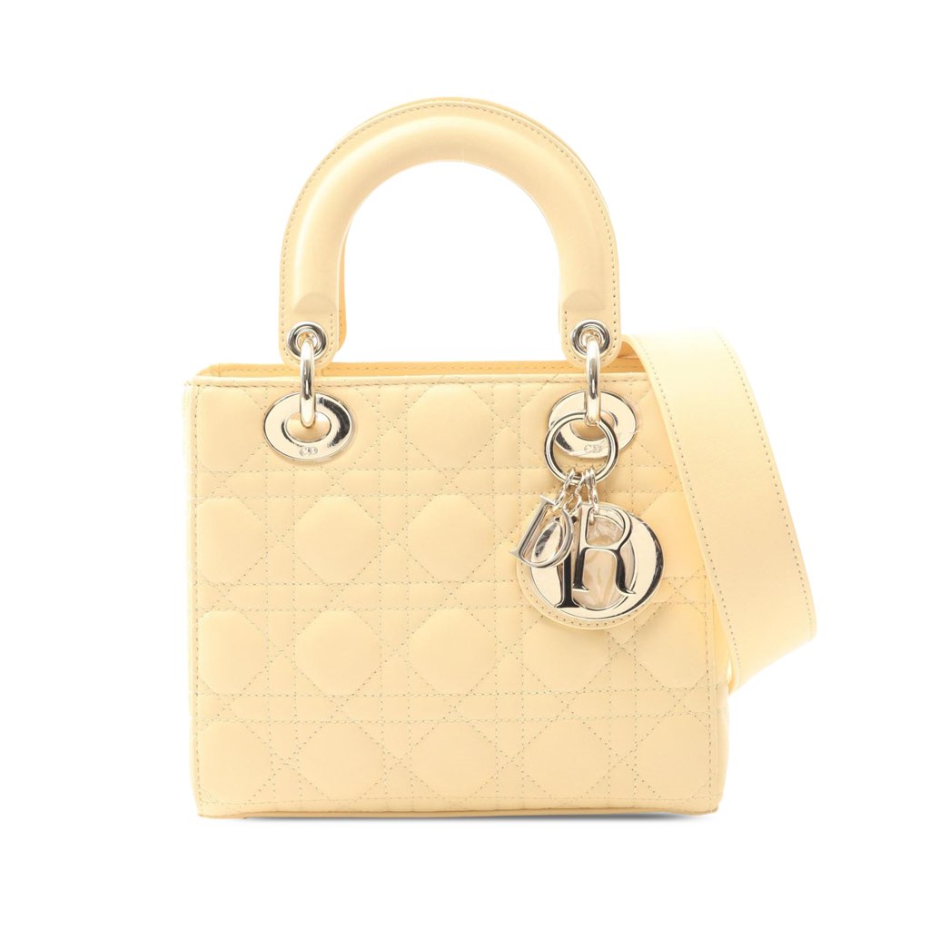 Dior Small Lambskin Cannage Lady Dior
