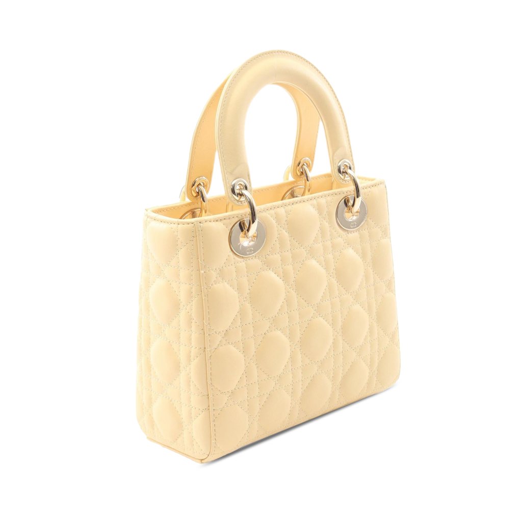 Dior Small Lambskin Cannage Lady Dior - 2