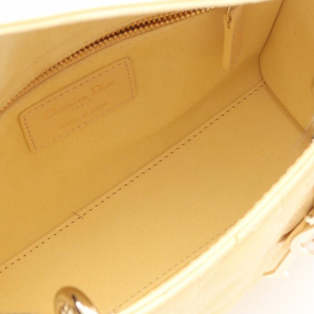 Dior Small Lambskin Cannage Lady Dior - 3