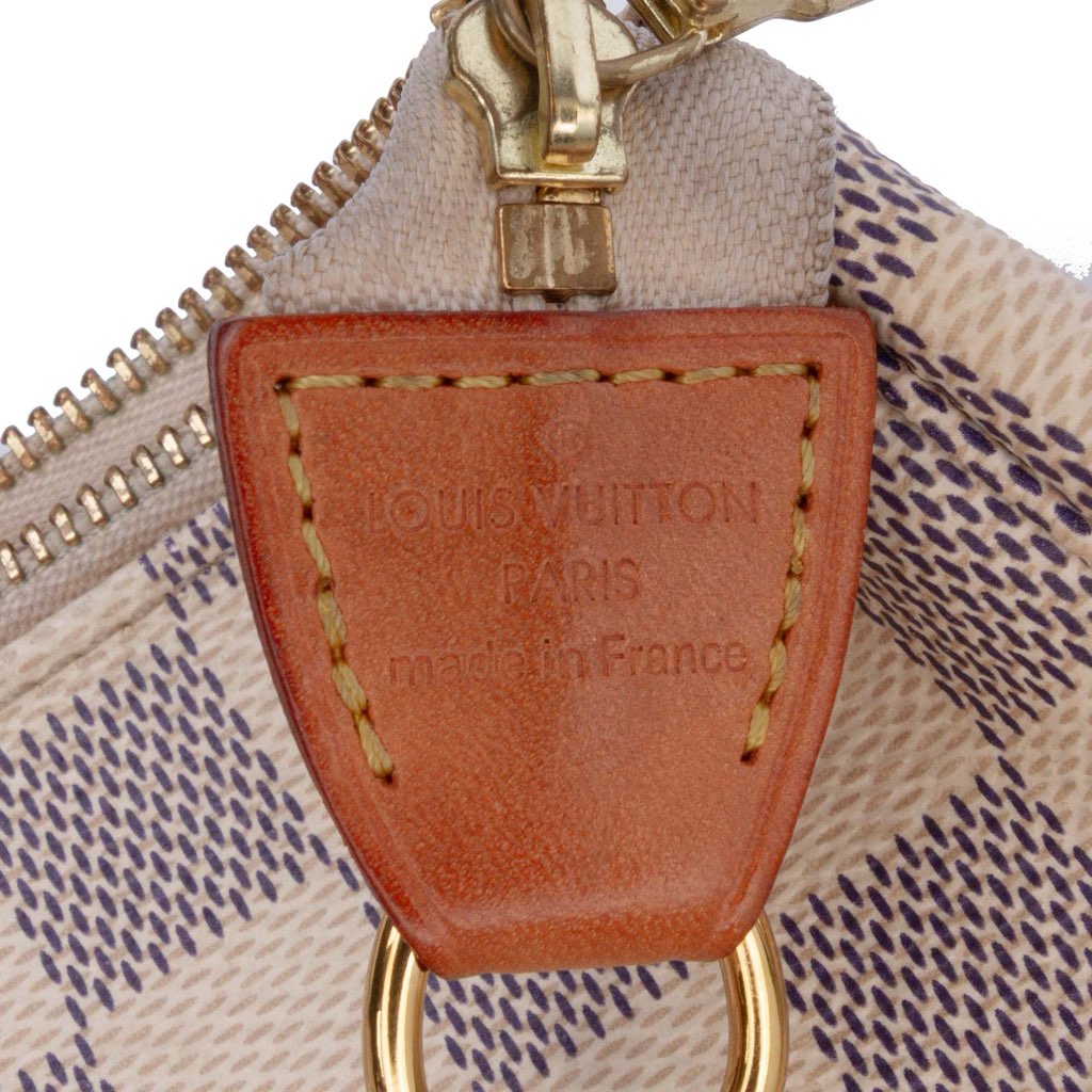 Louis Vuitton Damier Azur Mini Pochette Accessoires - Side view