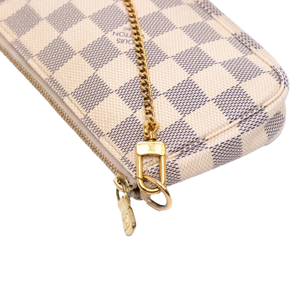 Louis Vuitton Damier Azur Mini Pochette Accessoires - Image 10