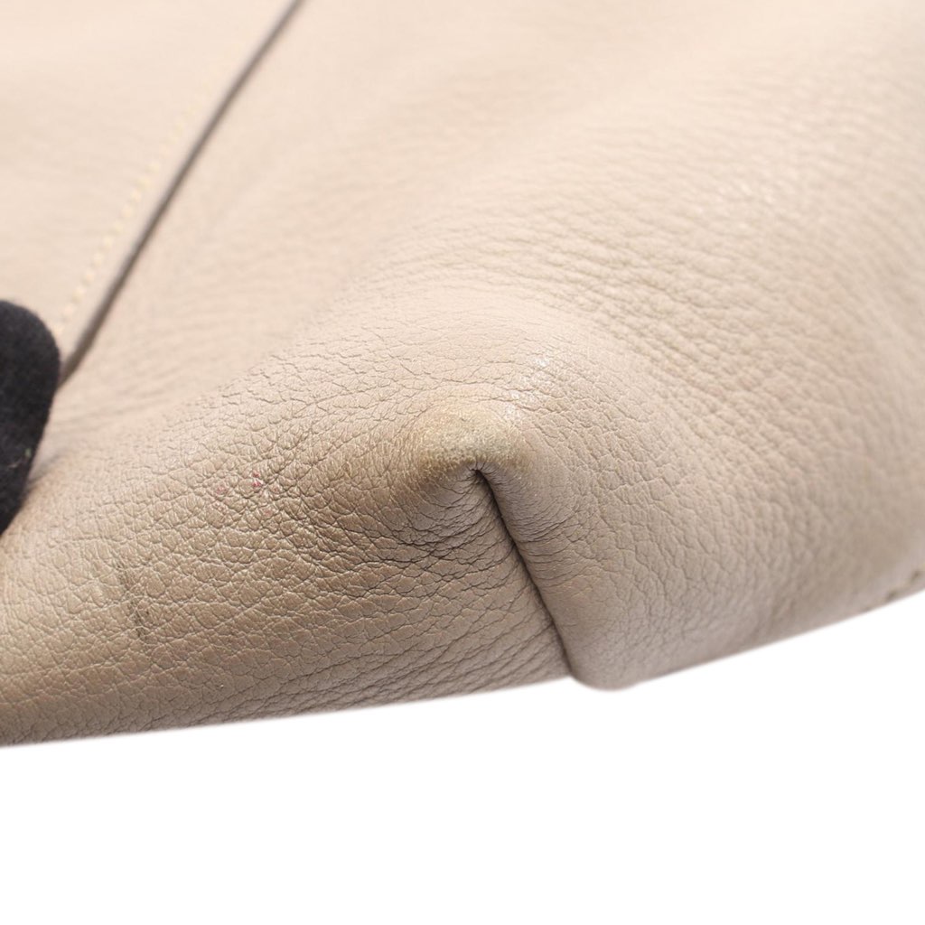 Prada Vitello Daino Zip Top Convertible Tote - Side view