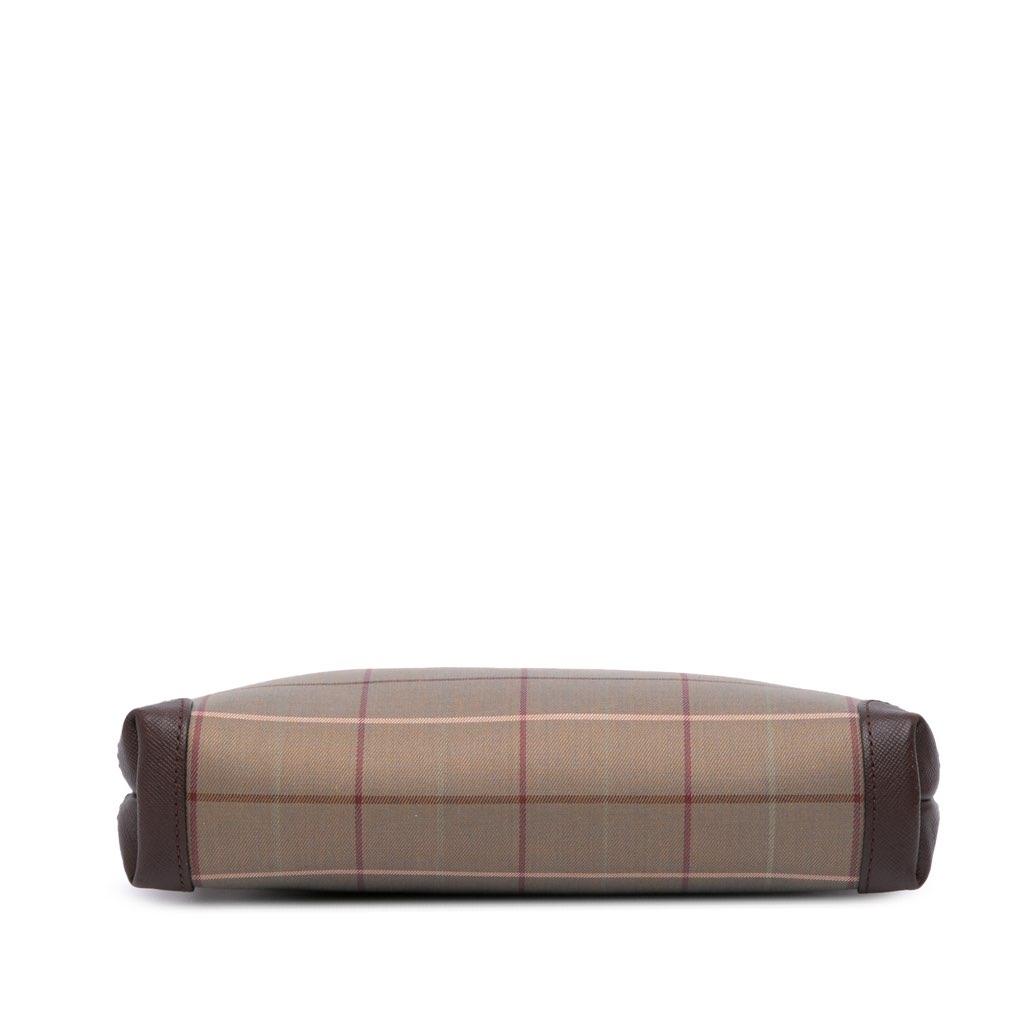 Burberry Vintage Check Canvas Clutch - Image 6