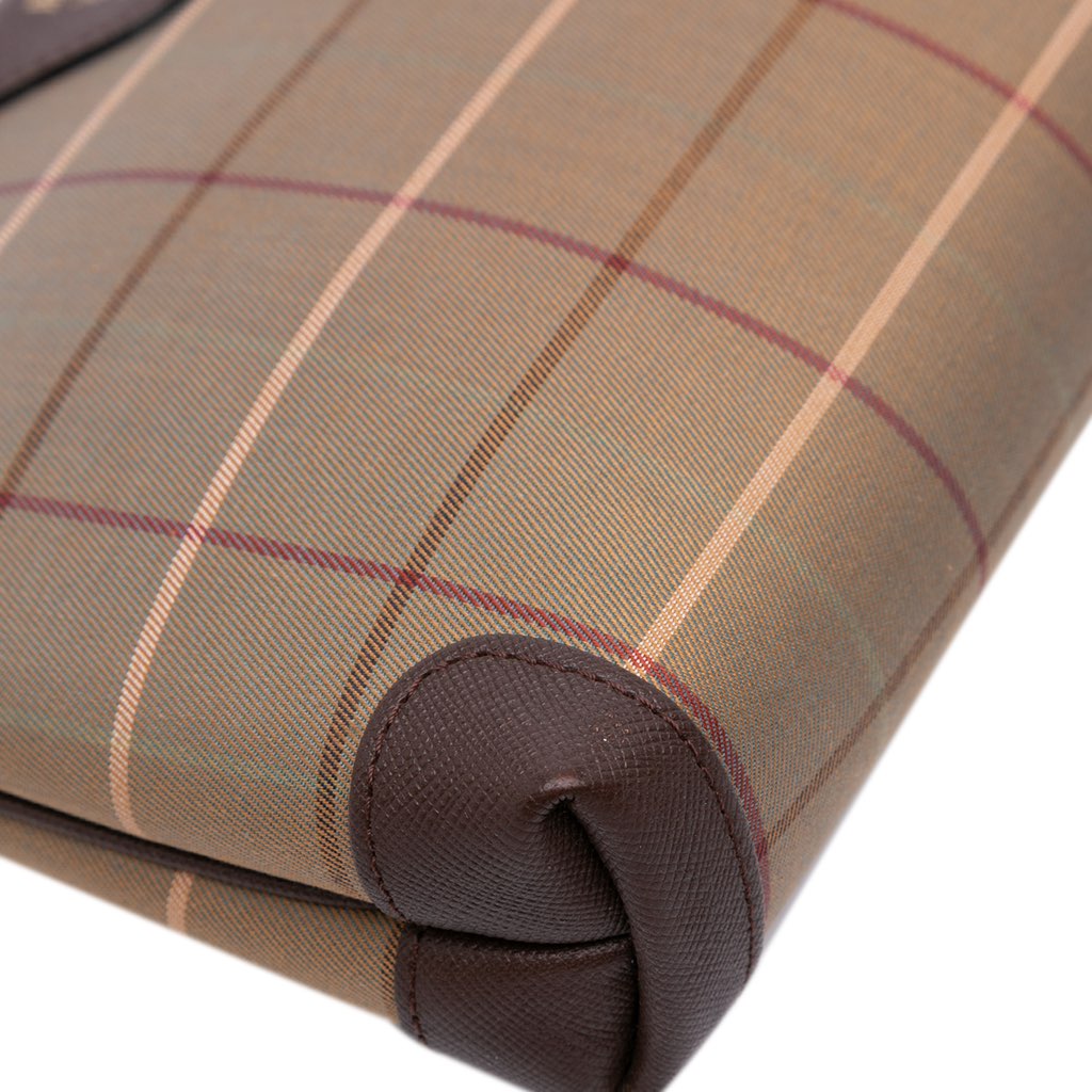 Burberry Vintage Check Canvas Clutch - Image 10