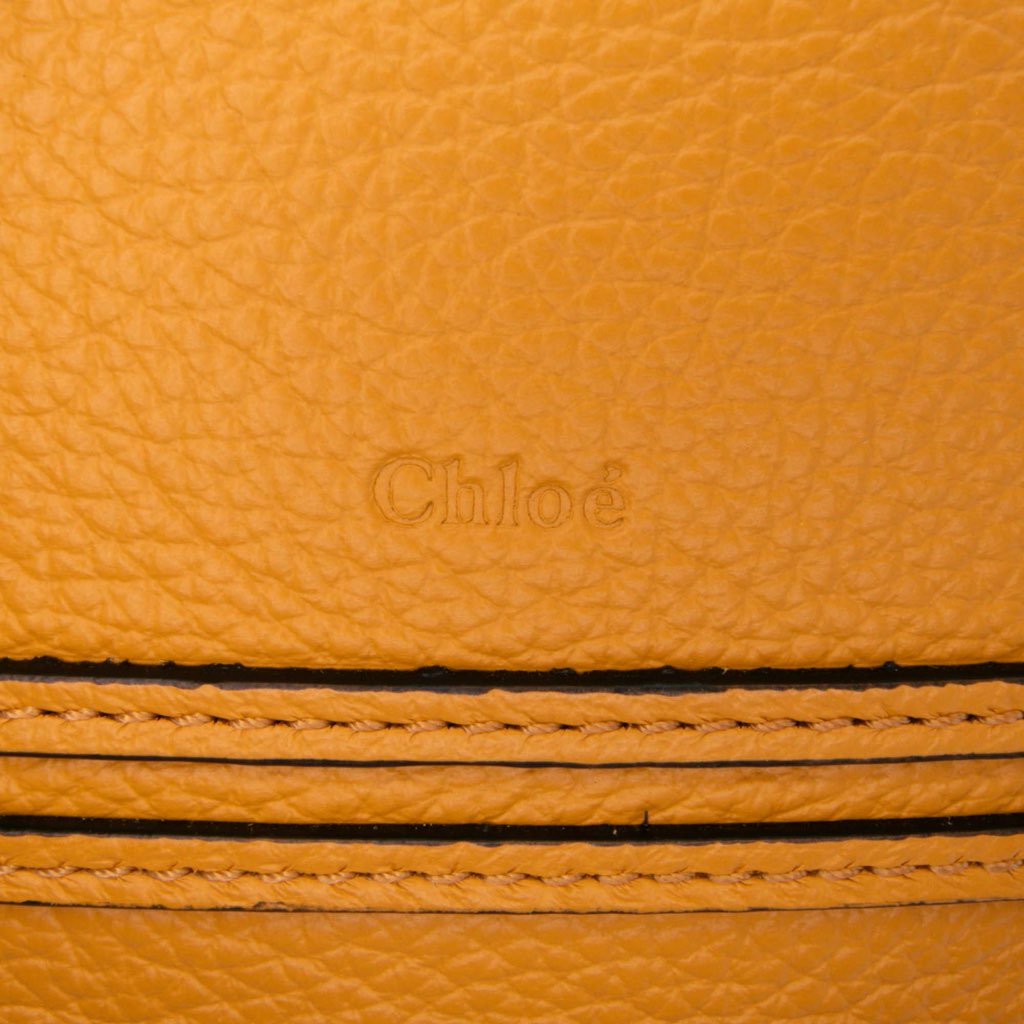 Chloé Medium Raffia Marcie Basket Tote - Side view