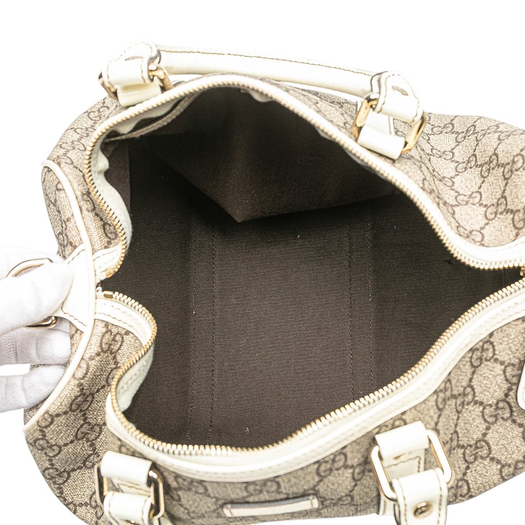 Gucci Medium GG Supreme Joy Boston Bag - 4