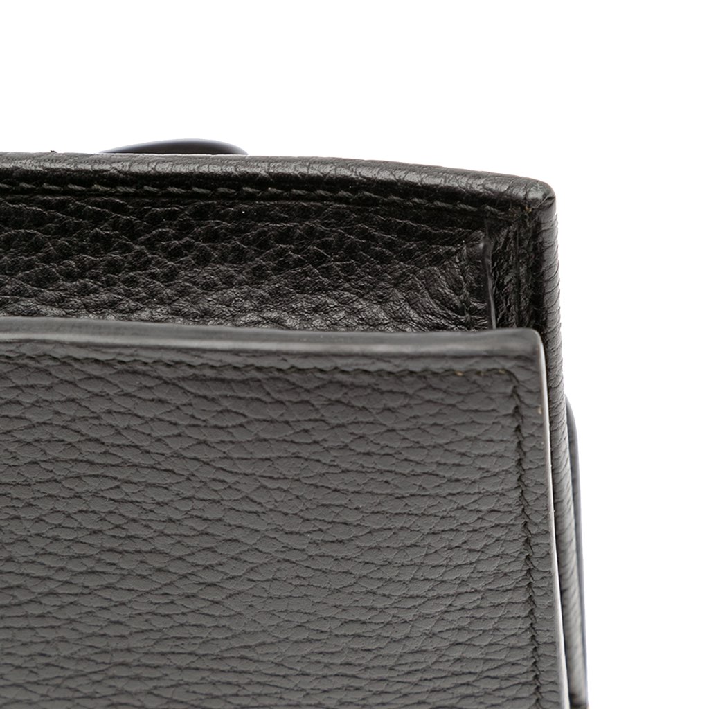 Gucci Leather Interlocking G Dollar Wallet on Chain - Image 13