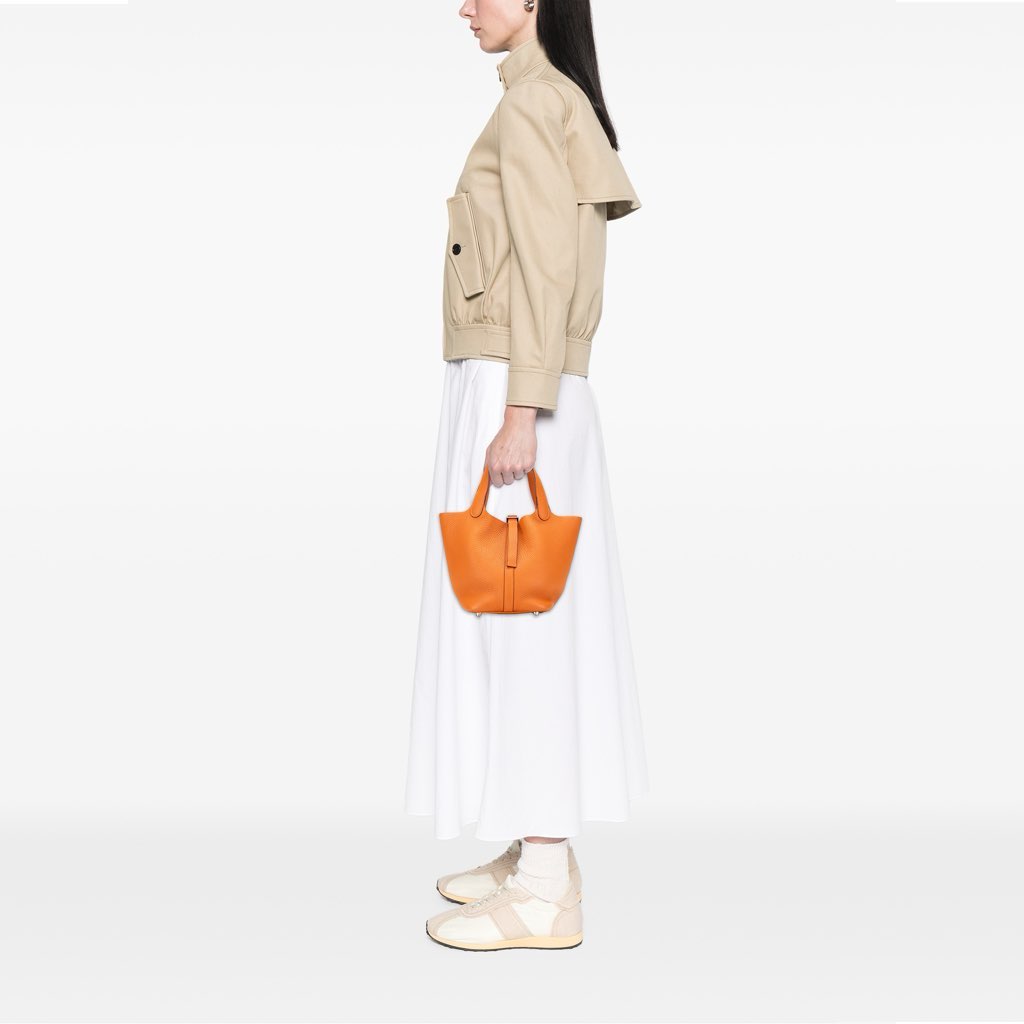 Hermès Clemence Picotin 18 - Image 13