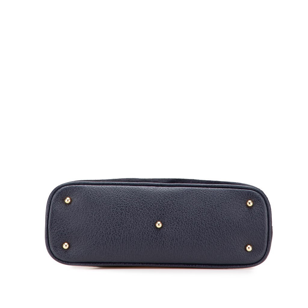 Gucci Suede Bamboo Dome Satchel - 3