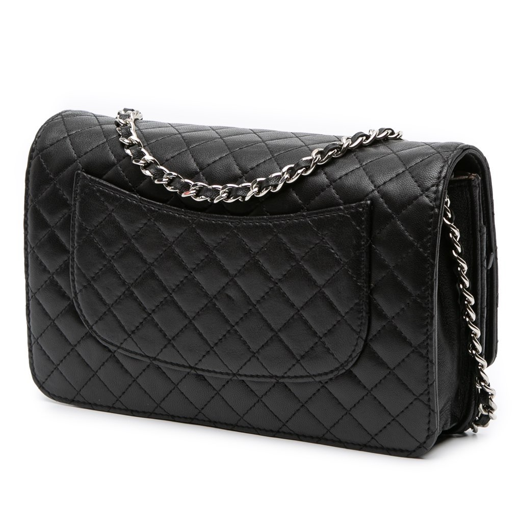 Chanel Microquilted Lambskin Wallet On Chain - 2
