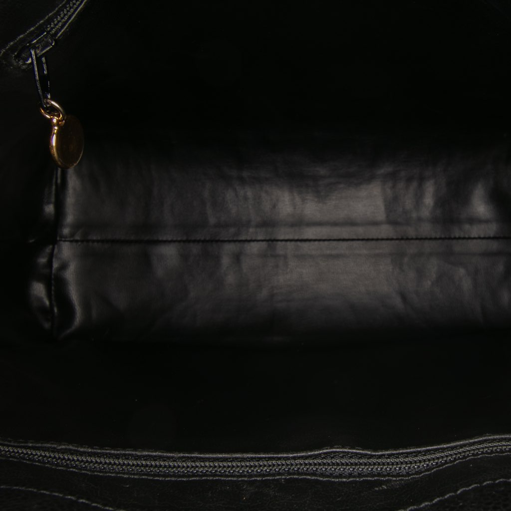 Chanel Caviar Front Pocket Chain Tote - 4