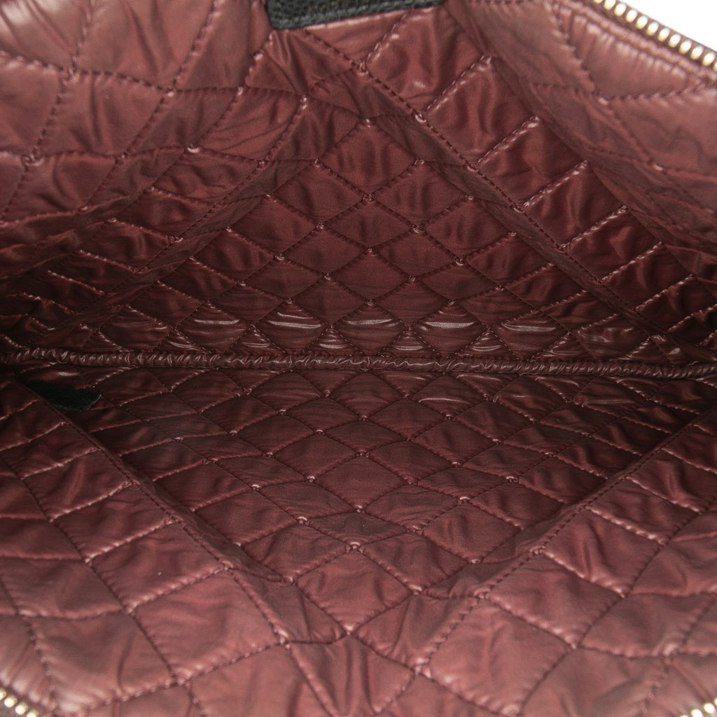 Chanel Large Quilted Caviar O Case Clutch - 4