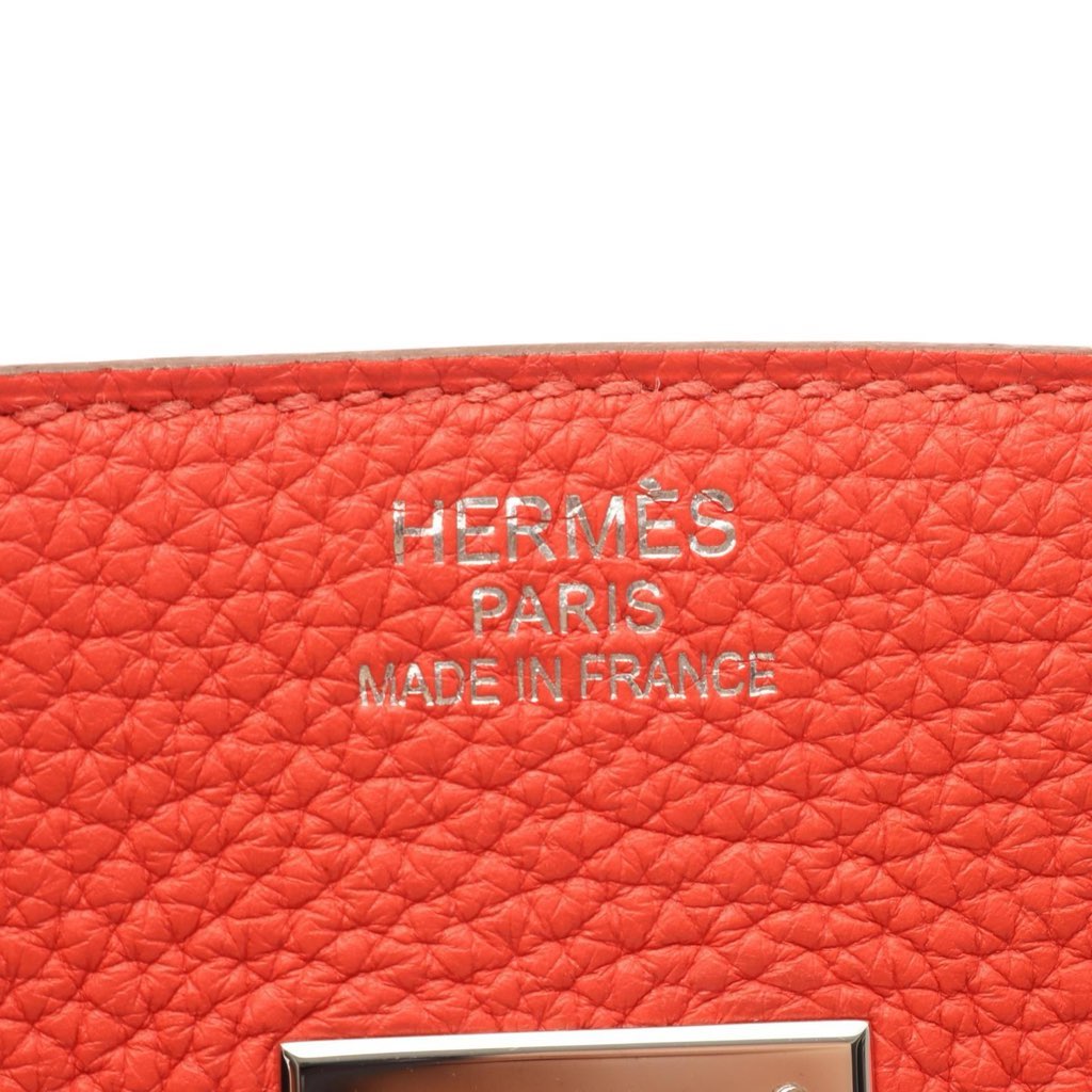 Hermès Togo Birkin Retourne 35 - Image 10