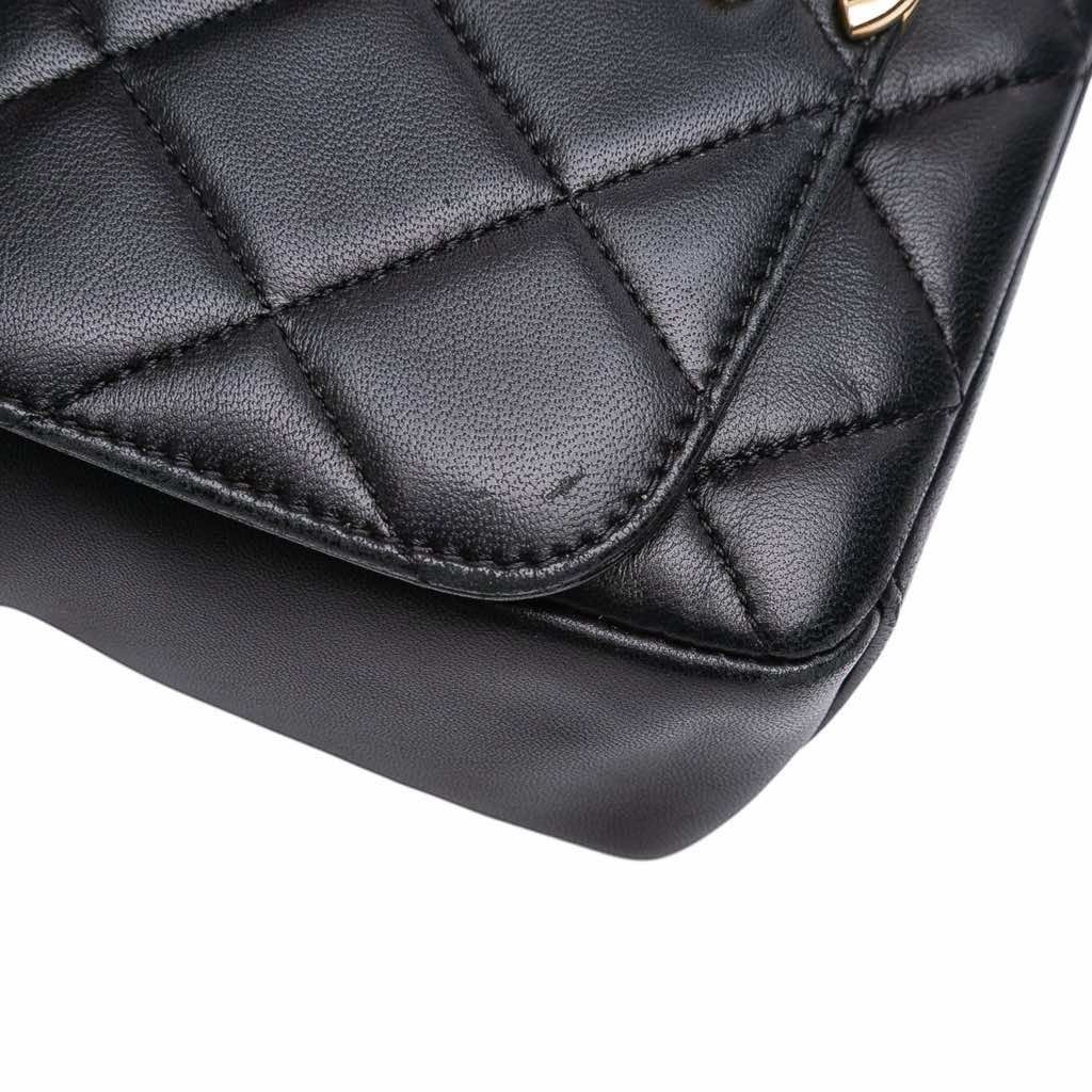 Chanel Small Quilted Lambskin CC Coin Flap - Detail 2