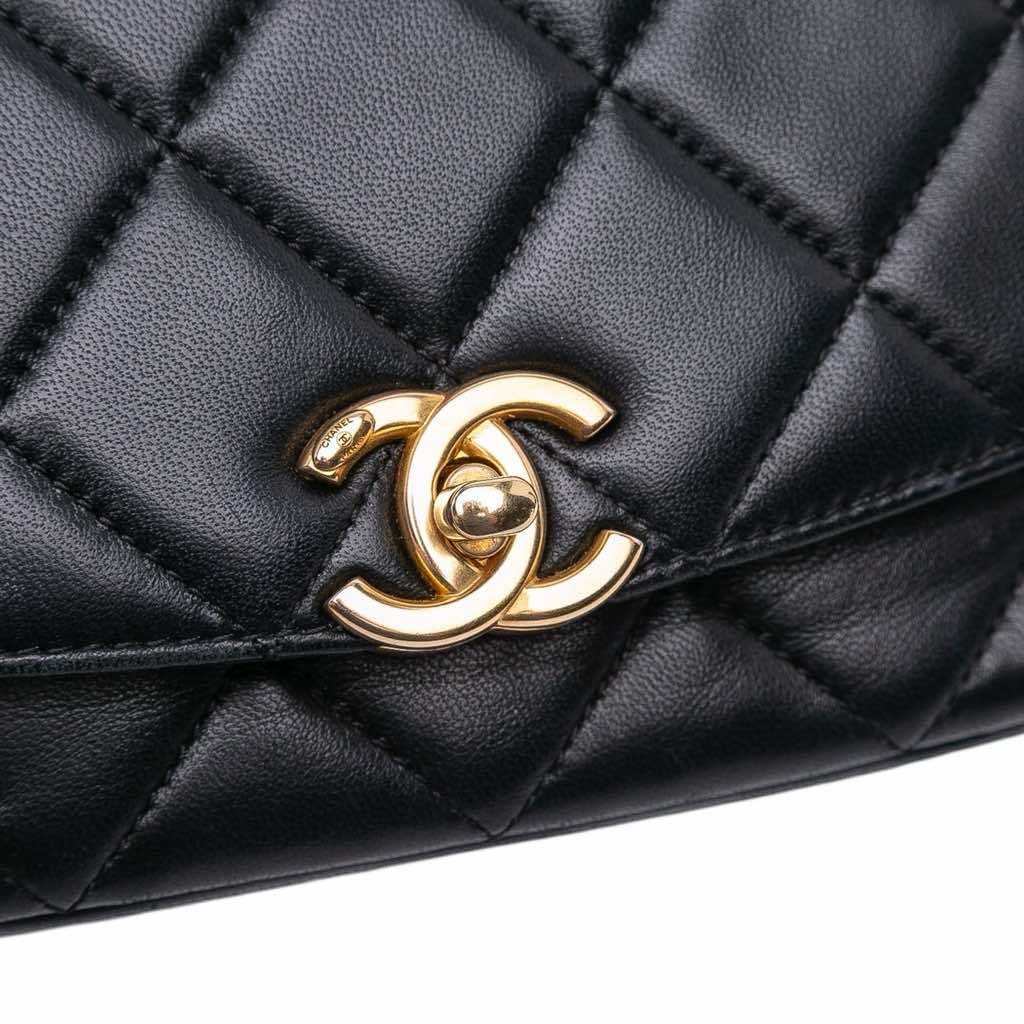 Chanel Small Quilted Lambskin CC Coin Flap - Image 11