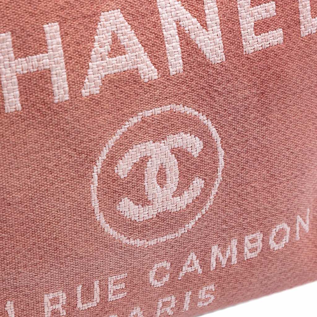 Chanel Mini Canvas Deauville Tote - Detail 2