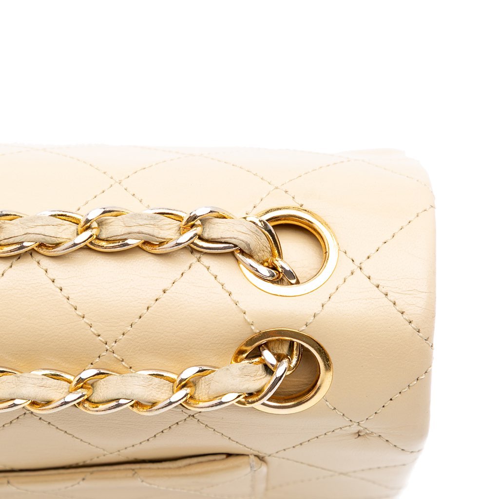 Chanel Small Classic Lambskin Double Flap - Image 13