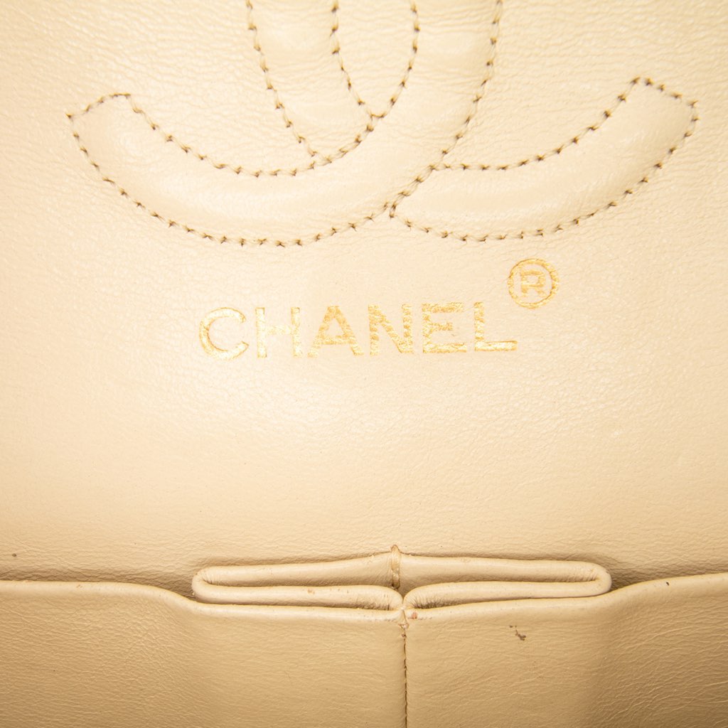 Chanel Small Classic Lambskin Double Flap - Side view