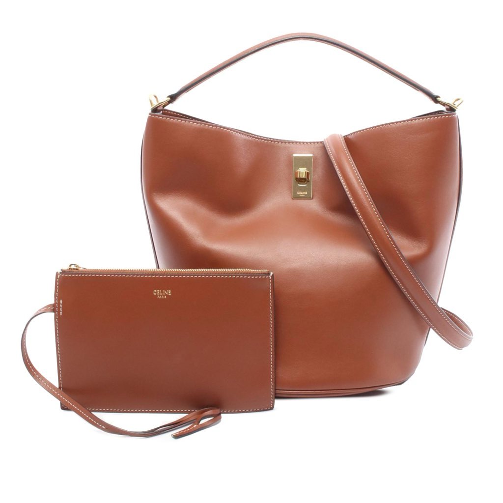 Celine Leather Teen Bucket 16