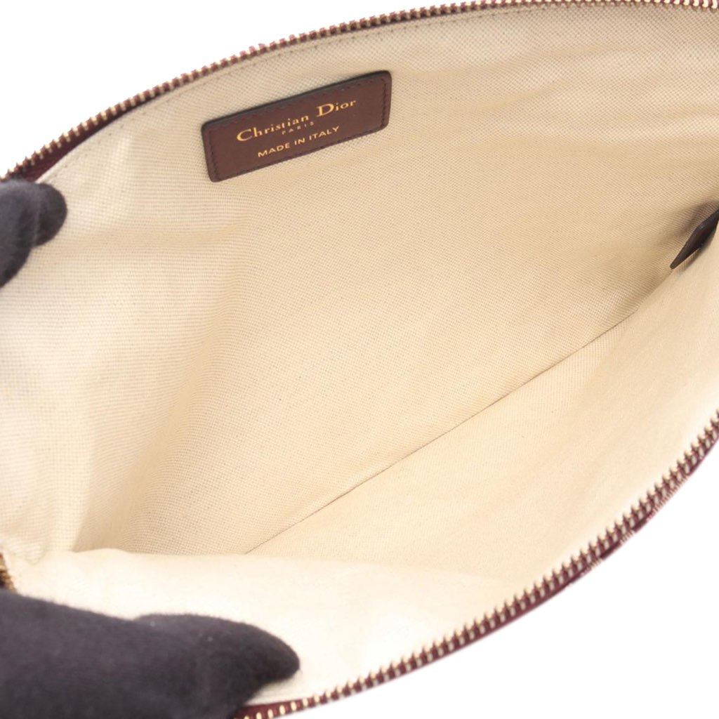 Dior Oblique Canvas Clutch - 3
