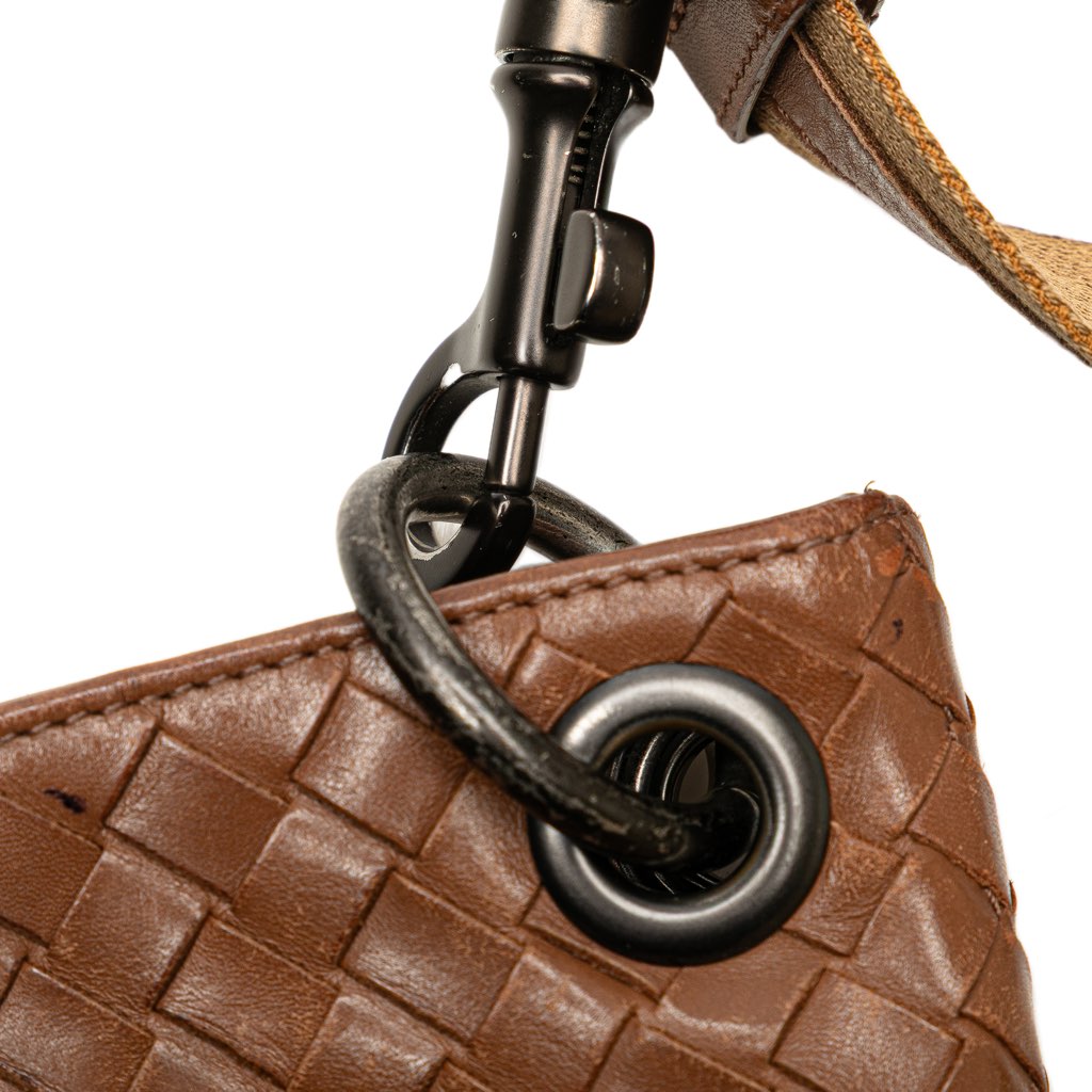 Bottega Veneta Leather Intrecciato Crossbody - Image 11