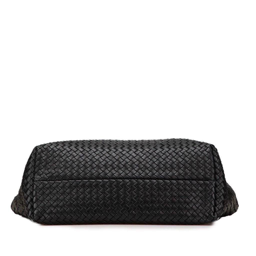 Bottega Veneta Medium Lambskin Intreccio Cabat Tote - Image 6