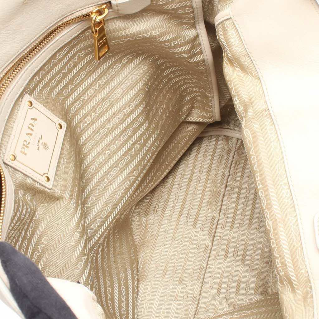 Prada Vitello Daino Open Convertible Tote - Image 6