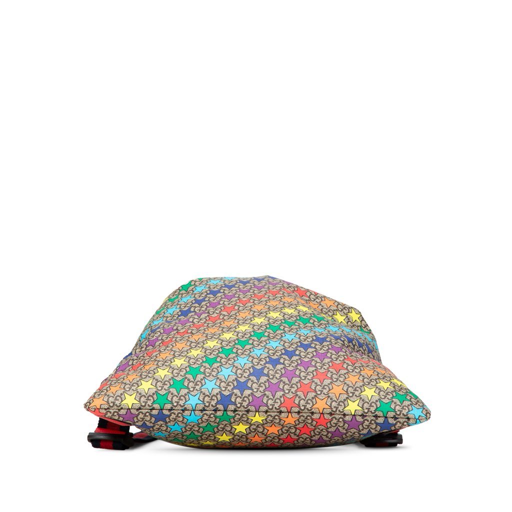 Gucci GG Supreme Web Star Print Children's Backpack - 3