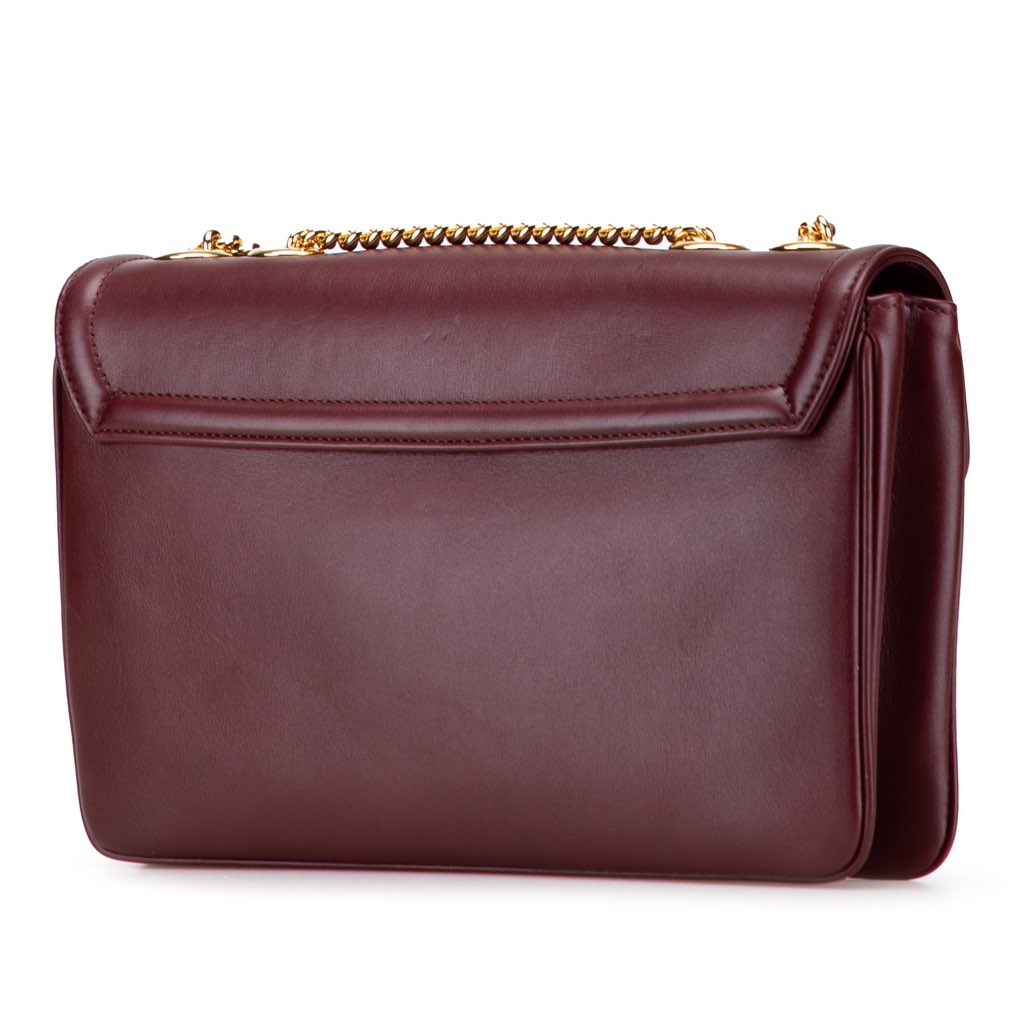 Gucci Medium Leather Rajah Crossbody - Back view