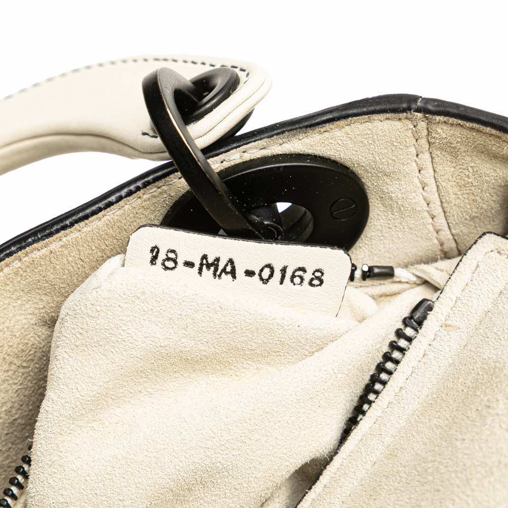 Dior Mini Ultra Matte Calfskin Cannage Studded Supple Lady Dior - Detail 1