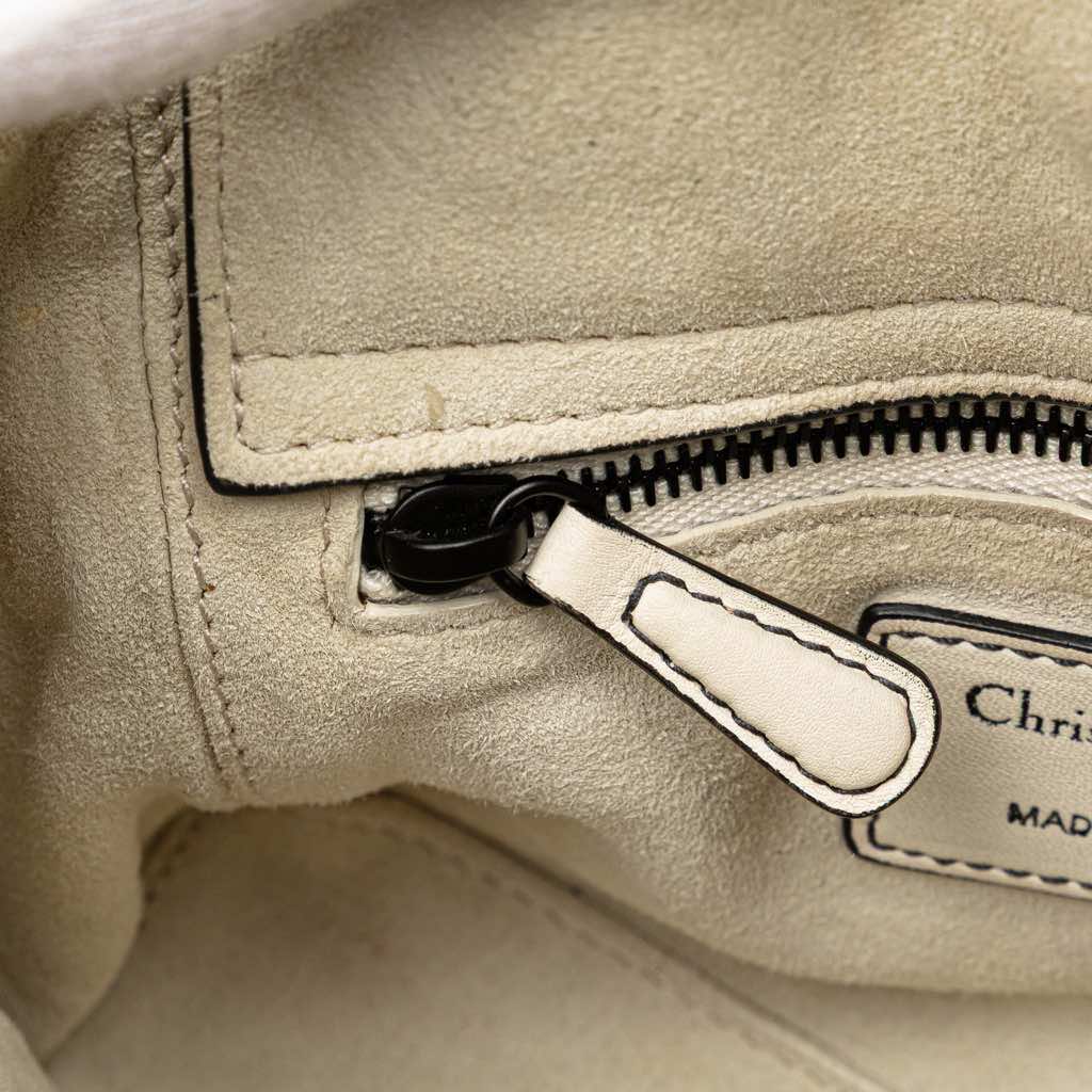 Dior Mini Ultra Matte Calfskin Cannage Studded Supple Lady Dior - Detail 2