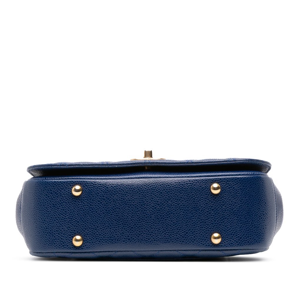 Chanel Small Quilted Caviar Carry Around Flap - 3