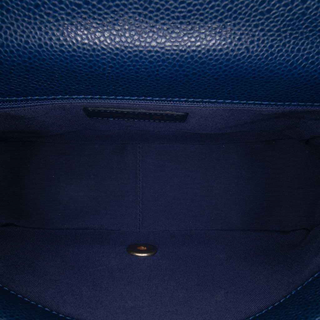 Chanel Small Quilted Caviar Carry Around Flap - 4