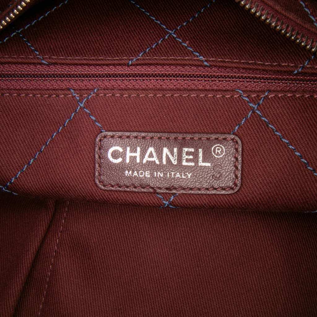 Chanel Small Quilted Caviar Daily Shopping Tote - Detail 1