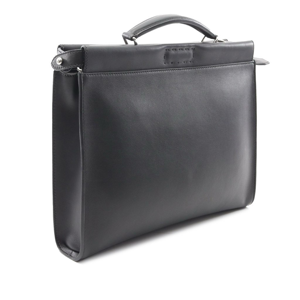 Fendi Large Leather Selleria Peekaboo Iconic Fit Bag - 2