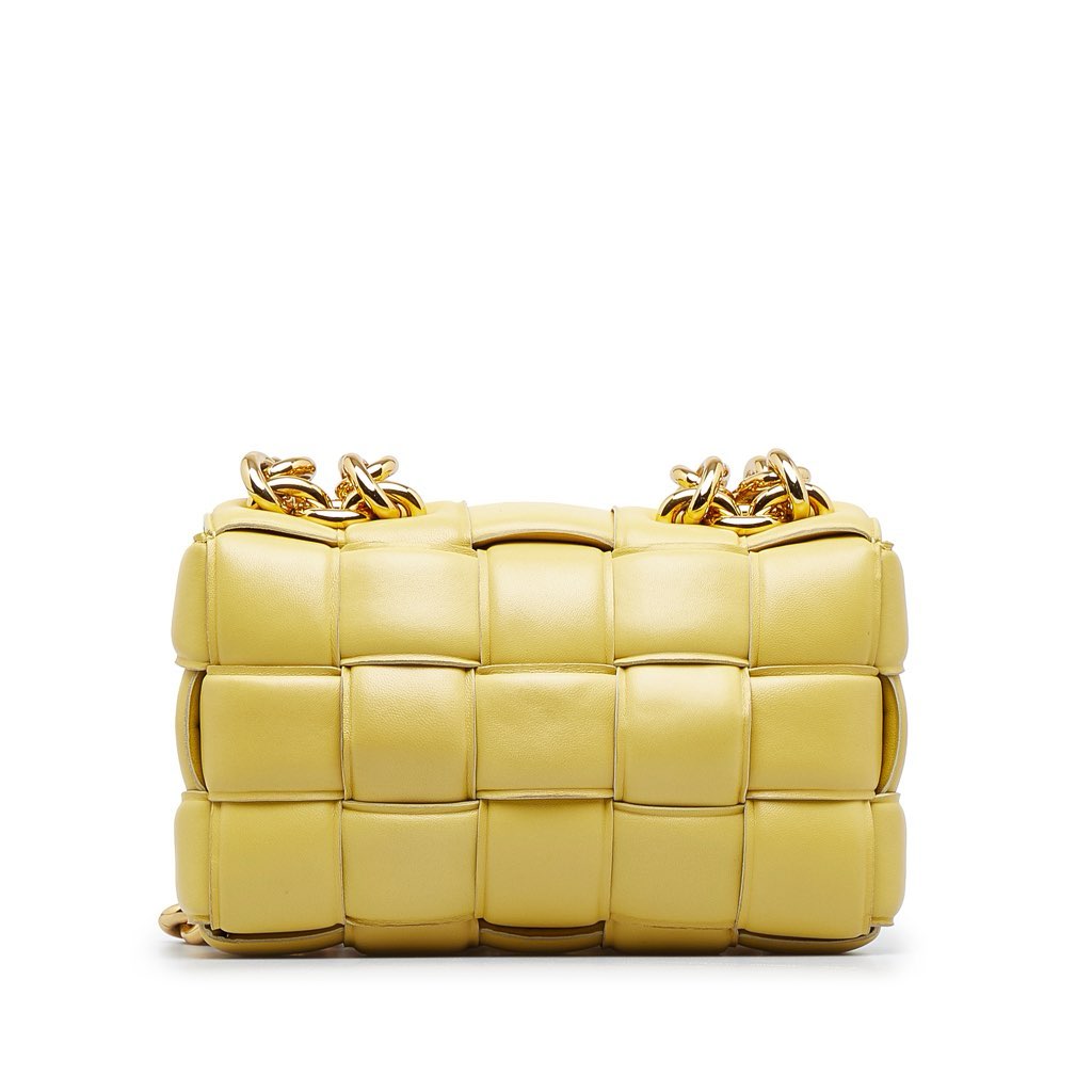 Bottega Veneta Nappa Intrecciato Padded Chain Cassette Satchel - 3