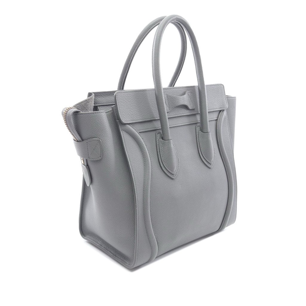 Celine Micro Calfskin Luggage Tote - 2