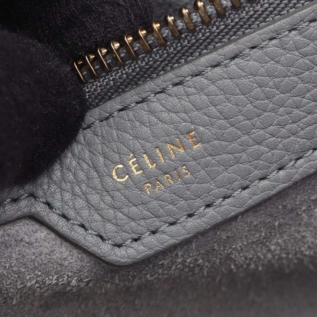 Celine Micro Calfskin Luggage Tote - 4