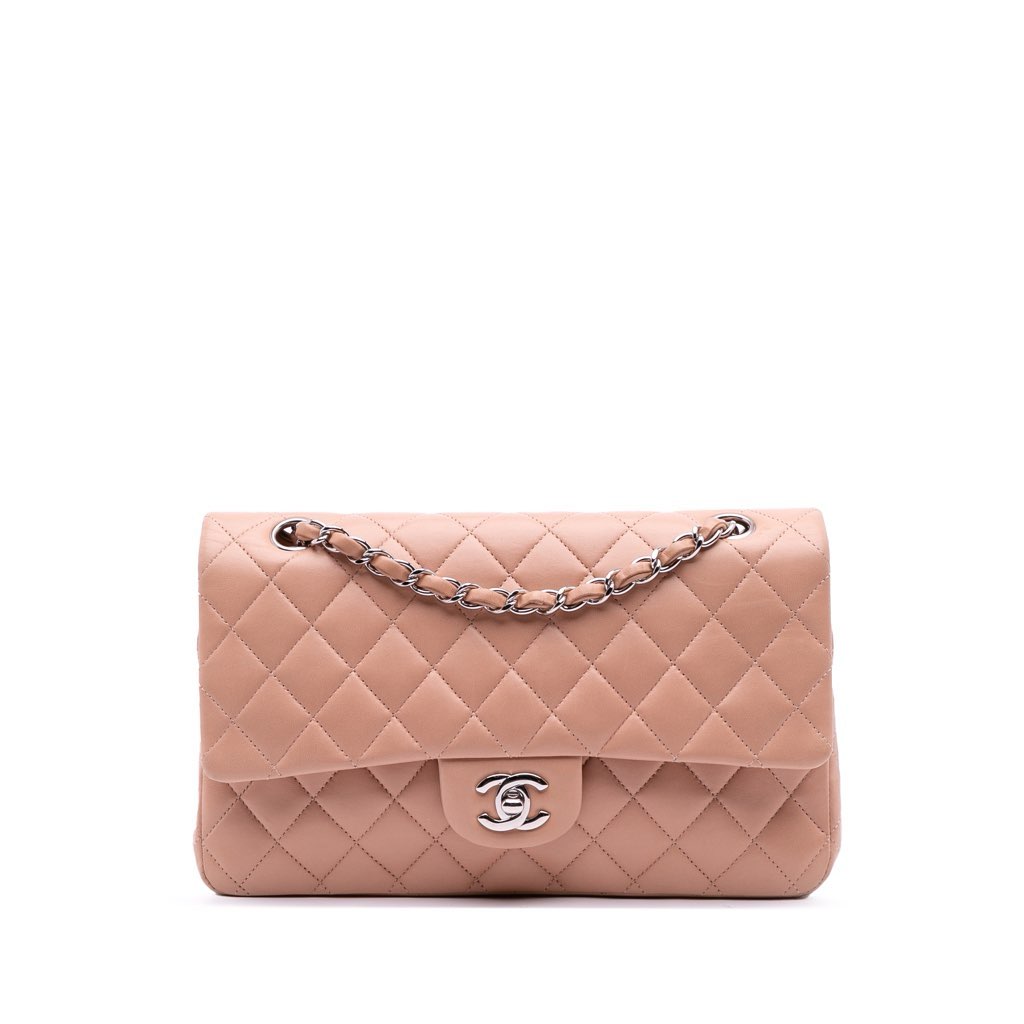 Chanel Medium Classic Lambskin Double Flap