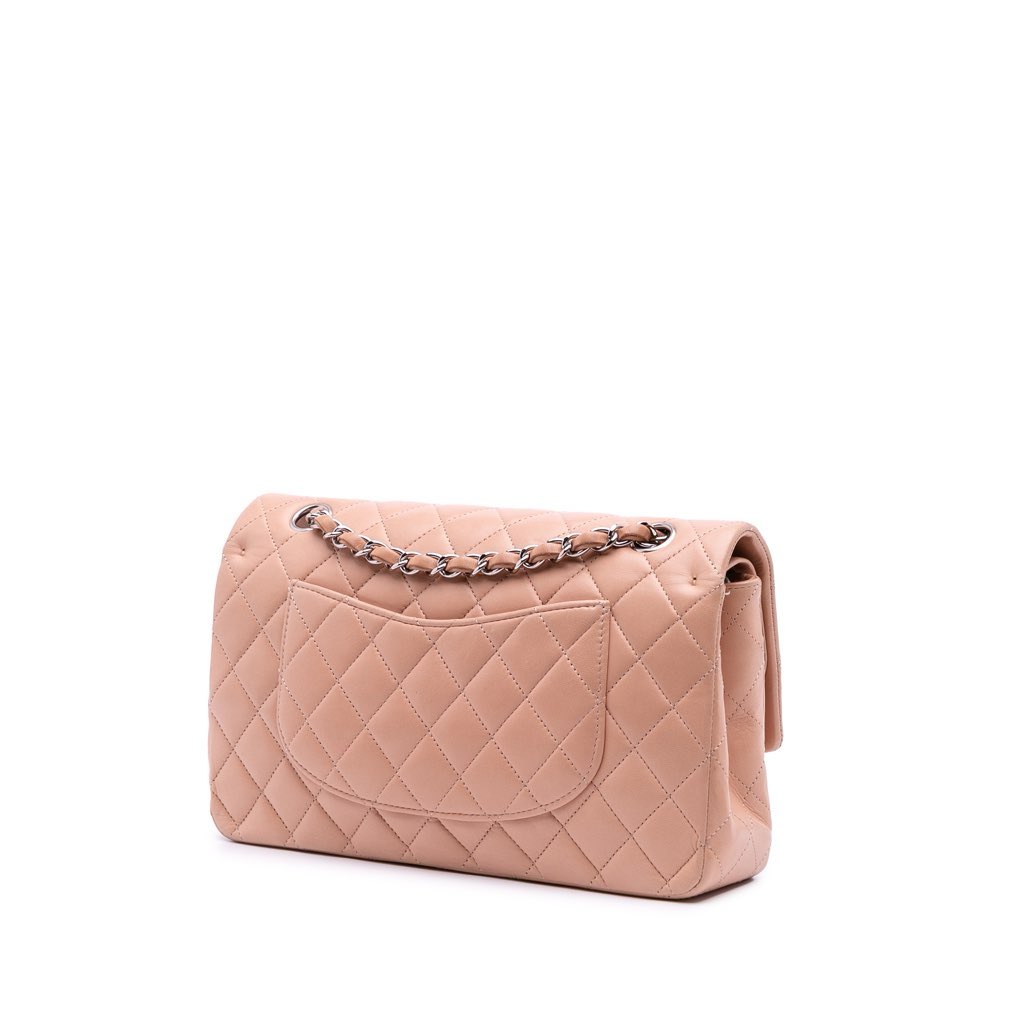 Chanel Medium Classic Lambskin Double Flap - 2