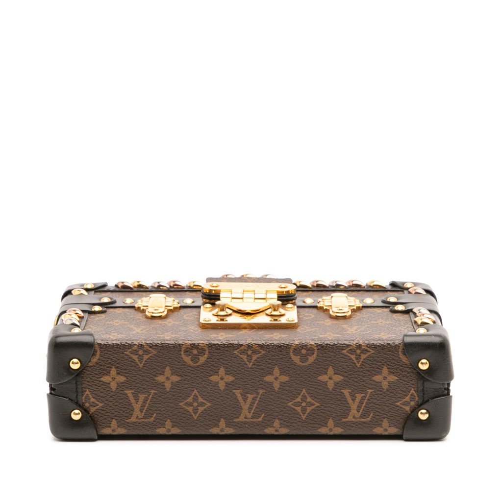 Louis Vuitton Monogram Studded Petite Malle - 3